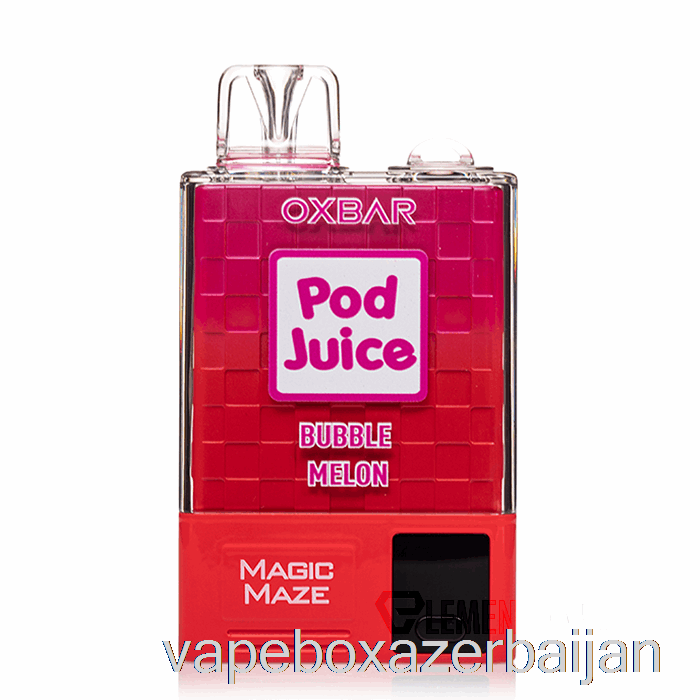 E-Juice Vape OXBAR Magic Maze Pro 10000 Disposable Bubba Melon - Pod Juice